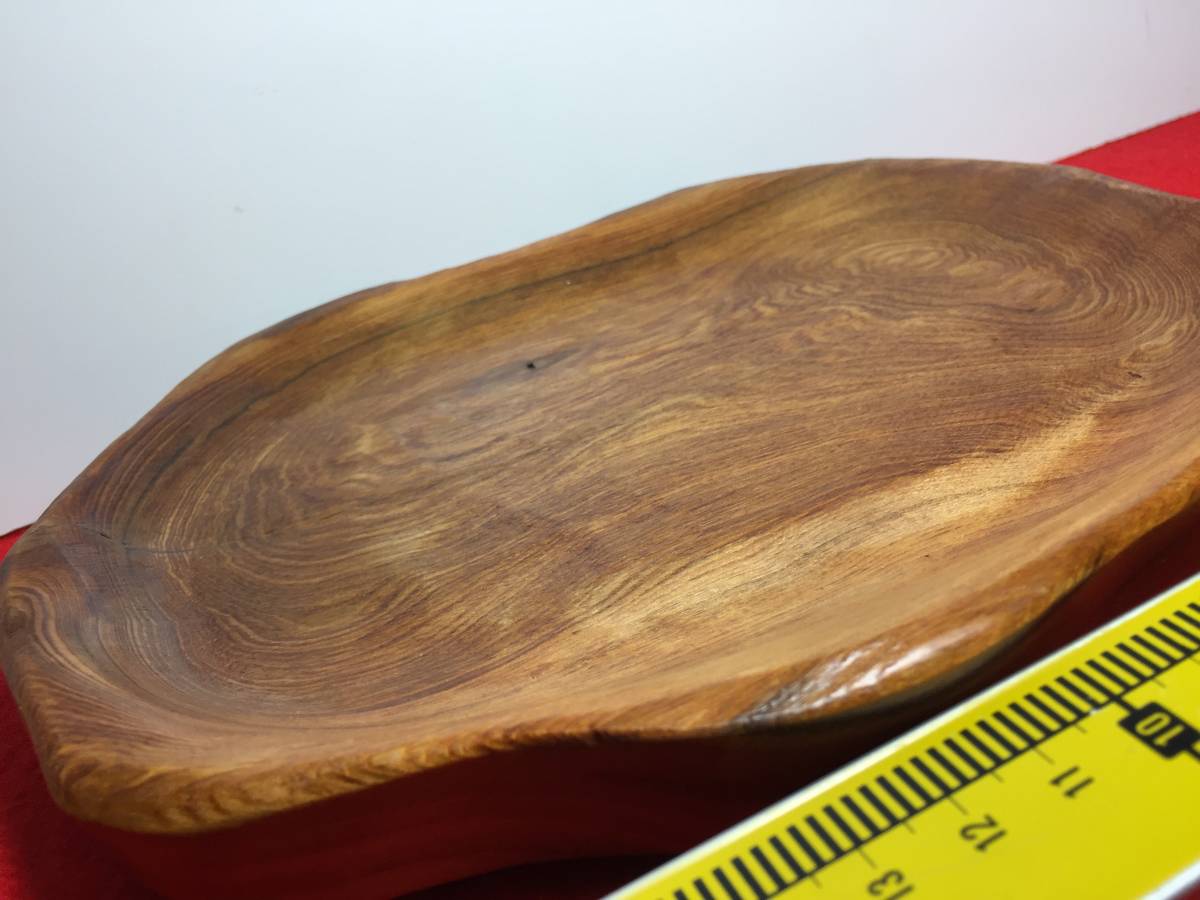 工芸品 屋久杉で創った丸皿(高橋工芸⁄IB074-001) 皿 お皿 お - 屋久杉