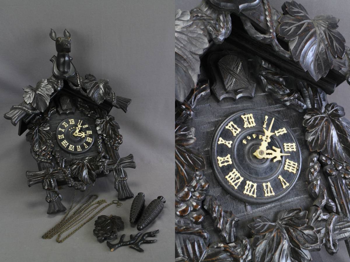 ☆SEIKO セイコー☆RE910B 電波時計 からくり時計 掛け時計 レトロ