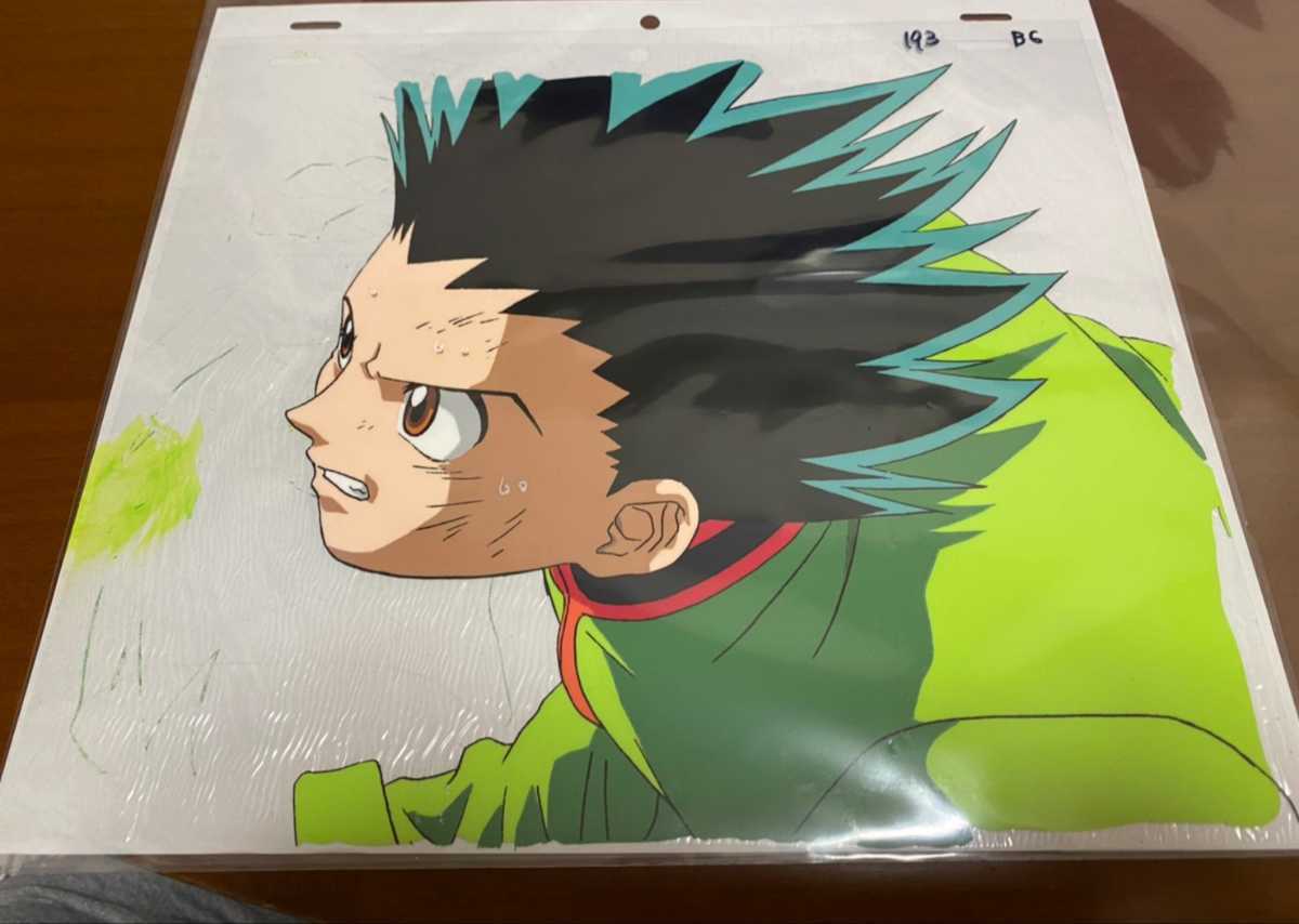 HUNTER×HUNTER(ハンター×ハンター) セル画(ゴン) ハンターハンター ゴン セル画 HUNTER×HUNTER 原画 コミック、アニメ