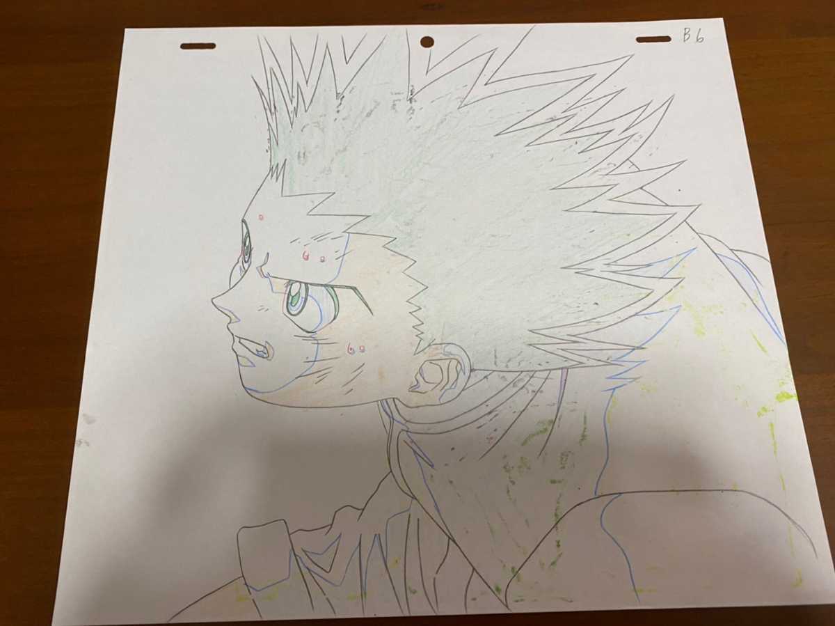 HUNTER×HUNTER ハンターハンター ゴン イルミ 大判 セル画 Yahoo