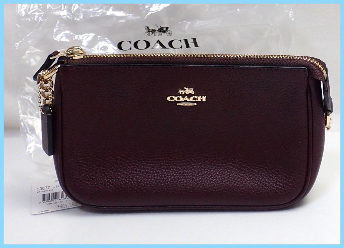 コーチ レザー ノリータ COACHコーチ ノリータの通販 コーチポーチ 美 