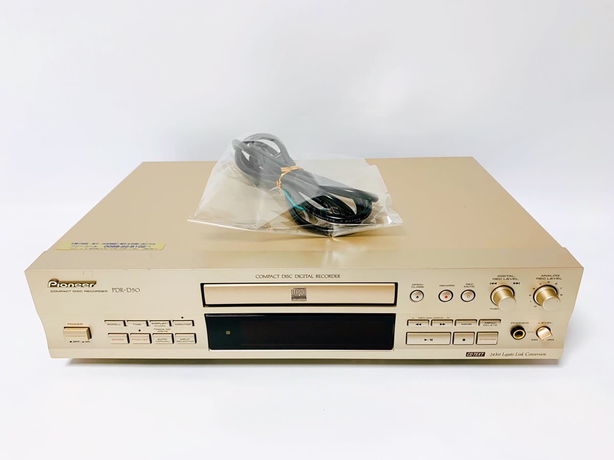 パイオニア CD-R/RWレコーダー PDR-D50 中古 動作確認済 Yahoo