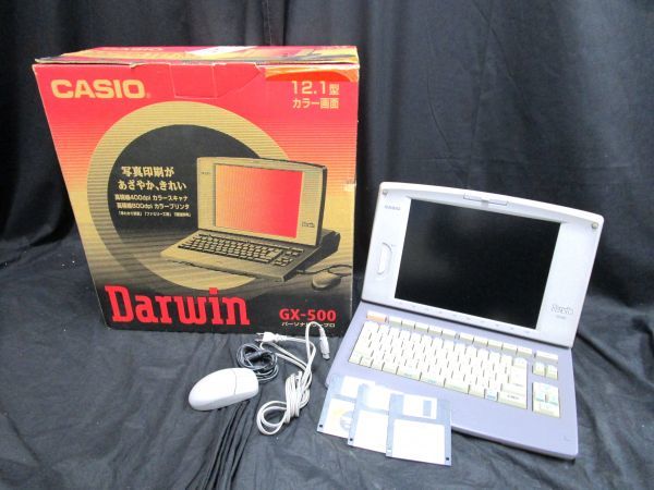 ワープロ CASIO ダーウィン Darwin GX-1000 カラー液晶 - メルカリ