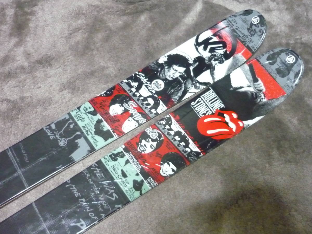 ☆新品/限定品☆K2/ファットスキー板《SIDESTASH Rolling Stones 