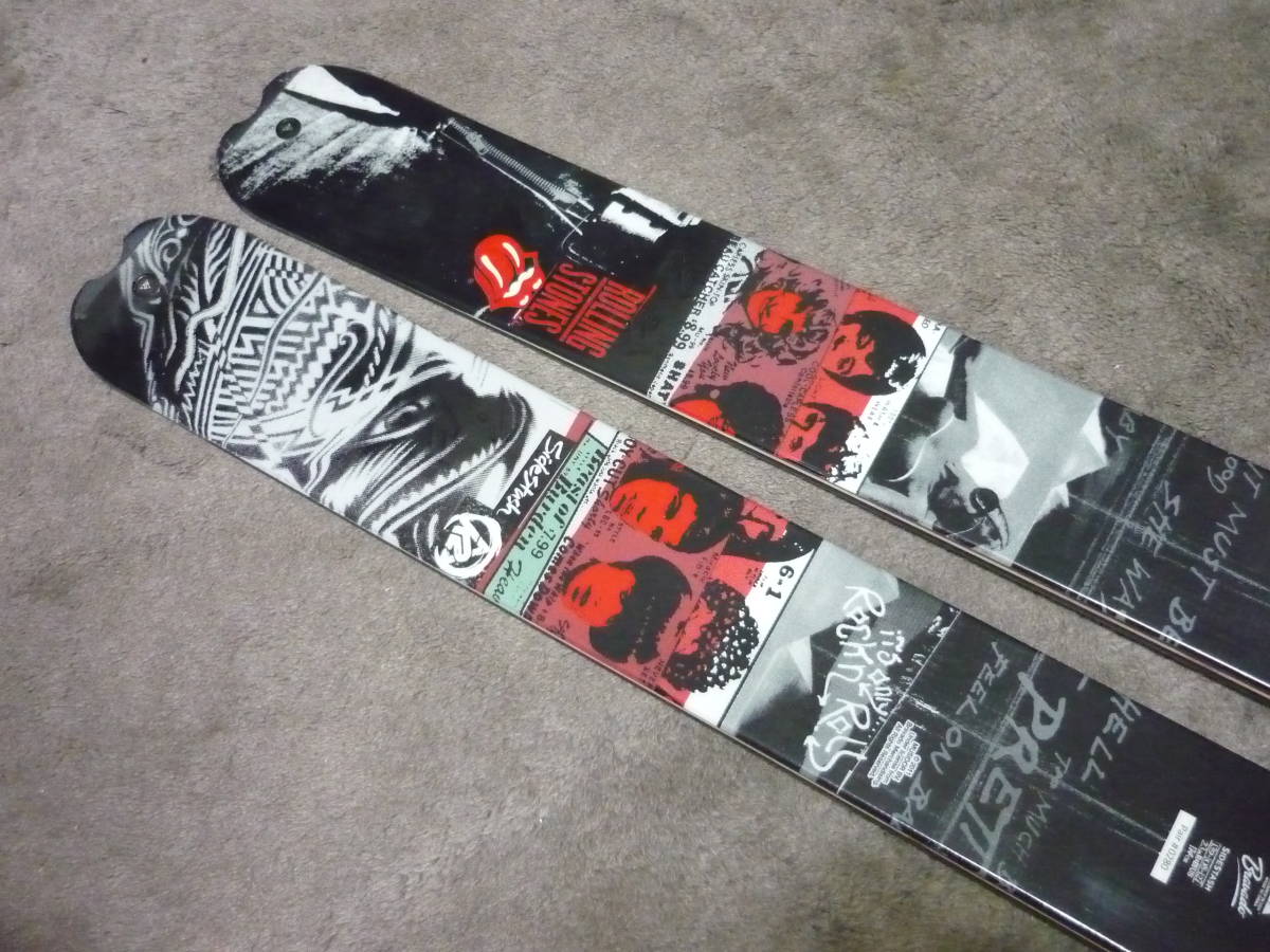 ☆新品/限定品☆K2/ファットスキー板《SIDESTASH Rolling Stones 