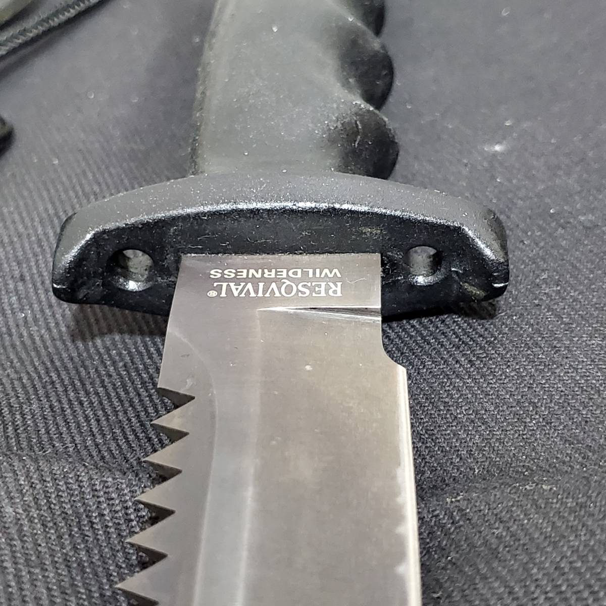 サバイバルナイフ Survival ケース付き Knife | RESQVIVAL シースナイフ SHOTANDシリーズ - アウトドアサバイバルナイフ SHOTAND Series Rugged Sear レスキューバイバル 配送料無料