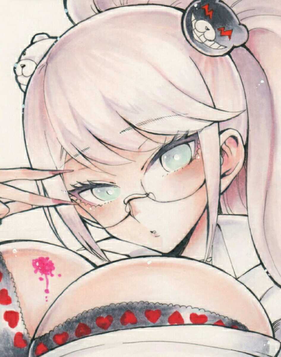 手描き同人イラスト ダンガンロンパ 江ノ島盾子 メガネ イラストボードa4 手描きイラスト 売買されたオークション情報 Yahooの商品情報をアーカイブ公開 オークファン Aucfan Com