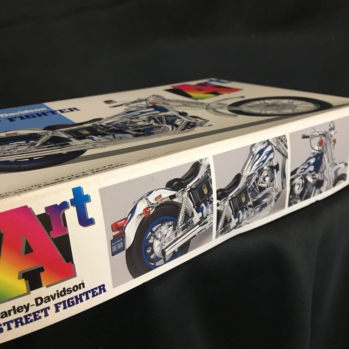 イマイ 1/12 アートハーレーダビッドソン・ストリートファイター ハーレーダビッドソン ストリートファイター 1/12 アートハーレーNO.1