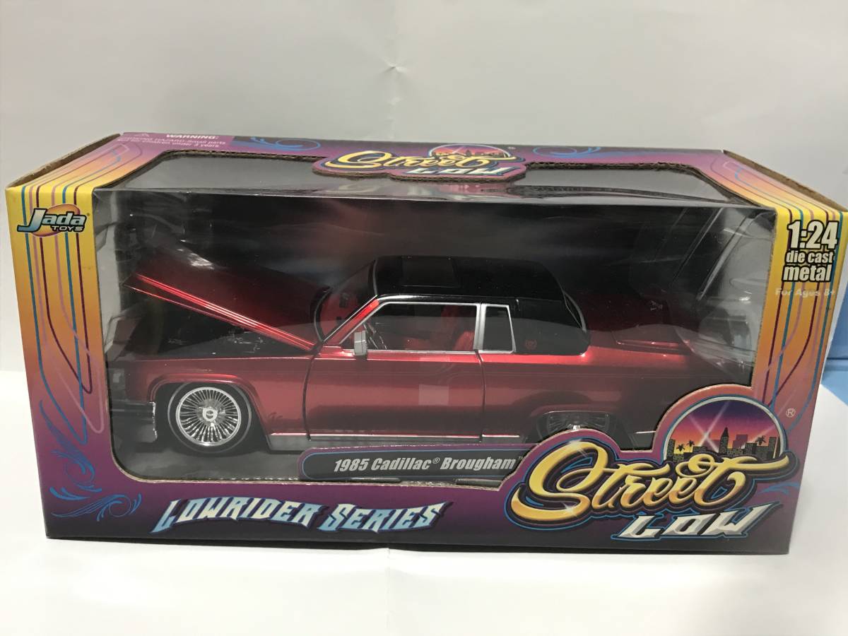 激レア 1/24 Jada Toys 1985 Cadillac Brougham キャデラック ブロアム 