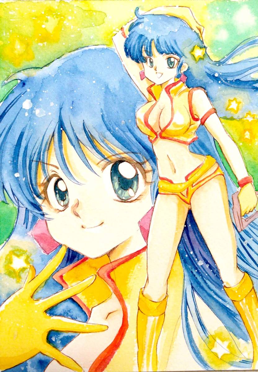 同人 ダーティーペア ユリ イラスト 手描き 水彩 A５ 手描きイラスト 売買されたオークション情報 Yahooの商品情報をアーカイブ公開 オークファン Aucfan Com