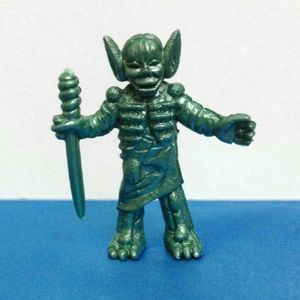 ウルトラ怪獣消しゴム　第8期　バルキー星人（青色）ポピー　当時物　昭和レトロ ウルトラ怪獣消しゴム大百科