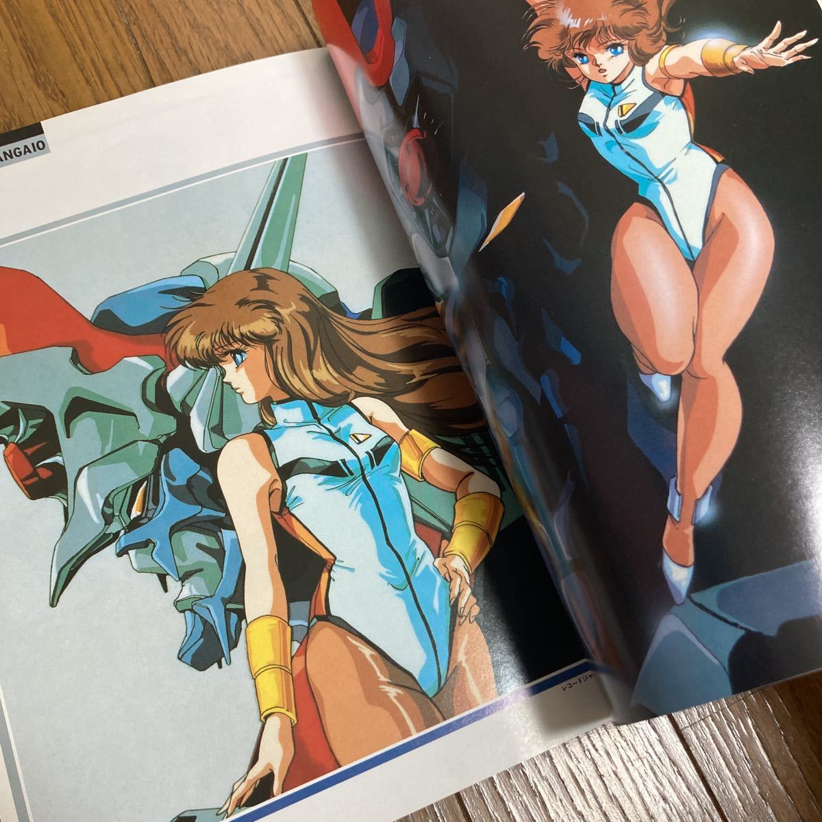 初版 平野俊弘 CHARACTER WORKS メガゾーン23 イクサー1 ダンガイオー
