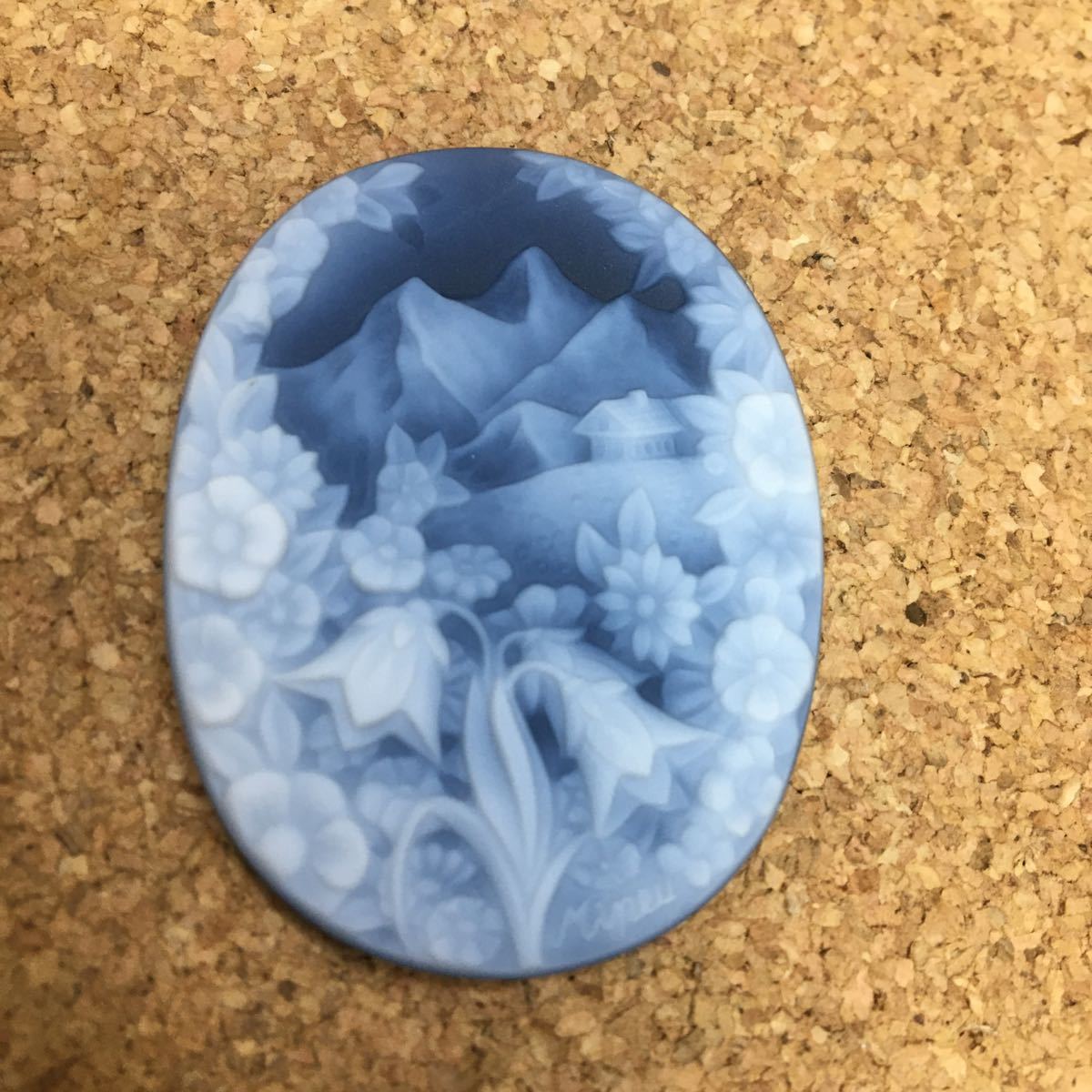 古屋 ストーンカメオ MEDIA stone SQUARE JEWELRY カメオ 裸石 ルース 