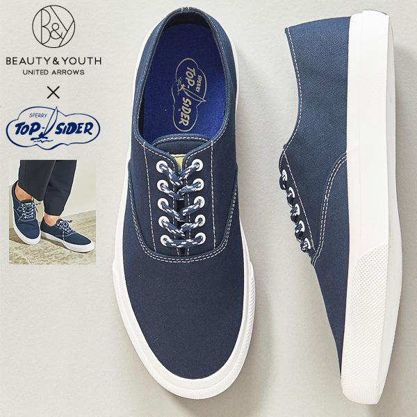新品 B&Yユナイテッドアローズ別注 トップサイダーSPERRY TOP SIDER 