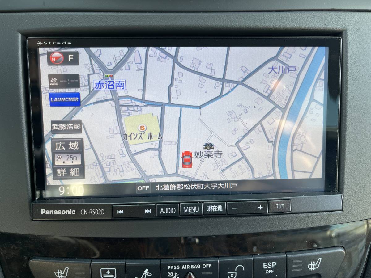 Panasonic strada / CN-RS02D パナソニック ストラーダSDメモリーナビ 