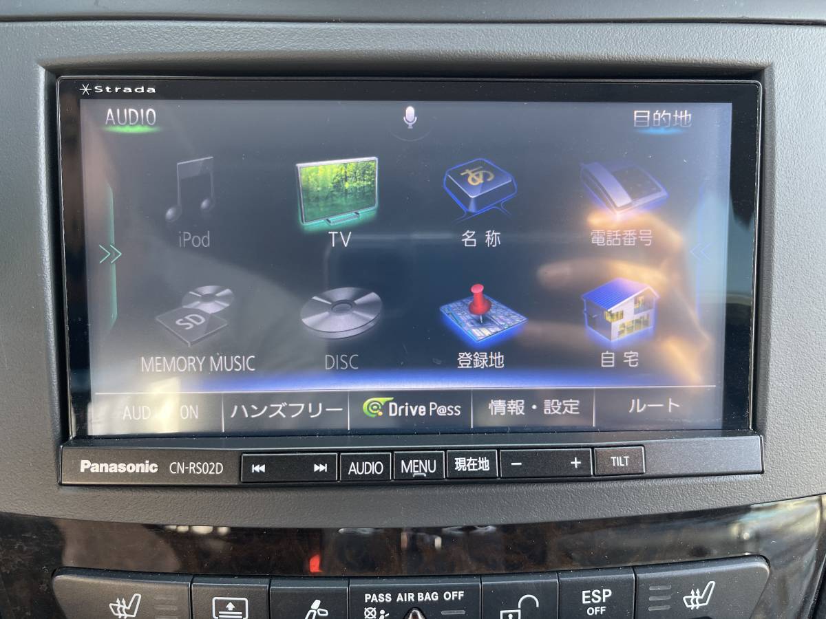Panasonic strada / CN-RS02D パナソニック ストラーダSDメモリーナビ 