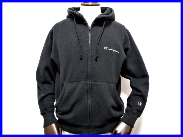 即決! 良品! Champion チャンピオン フルジップスウェットパーカ メンズL