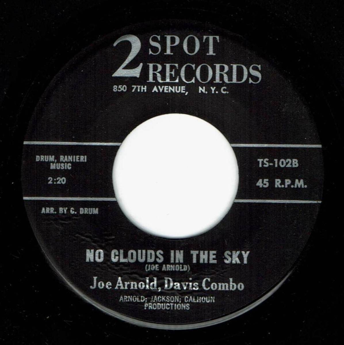 Joe Arnold / No Clouds In The Sky ♪ Ride The Wind (2 Spot) The - Arnold playlists albums, Club