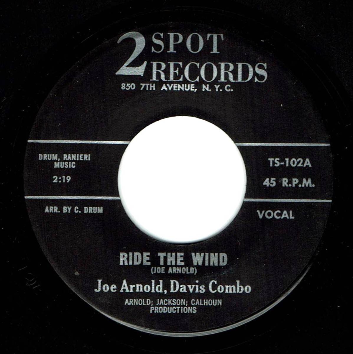 Joe Arnold / No Clouds In The Sky ♪ Ride The Wind (2 Spot) The - Arnold playlists albums, Club