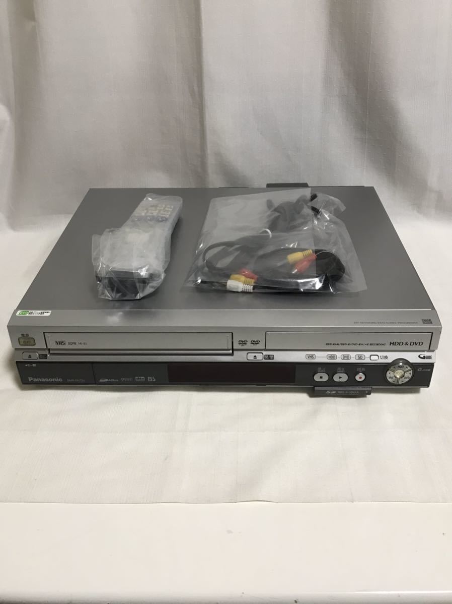 panasonic パナソニック vhs dvdレコーダー dmr-eh73v 2005年製 中古品