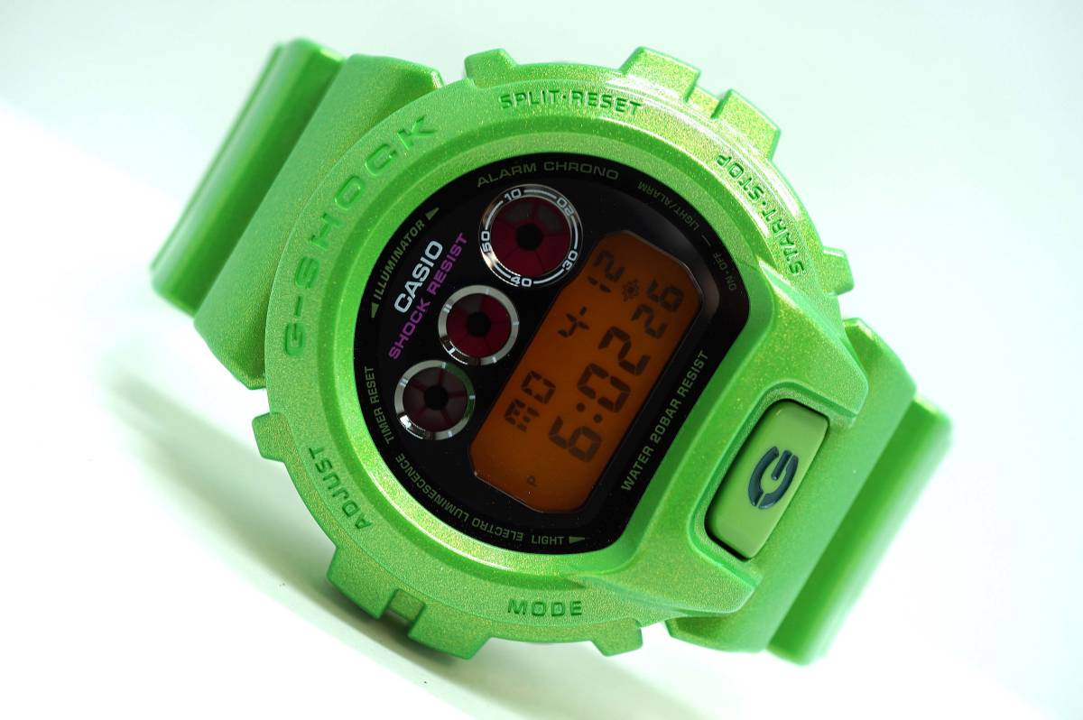 １円～美品 CASIO G-SHOCK Metallic Colors DW-6900NB-3JF メタリックカラーズ