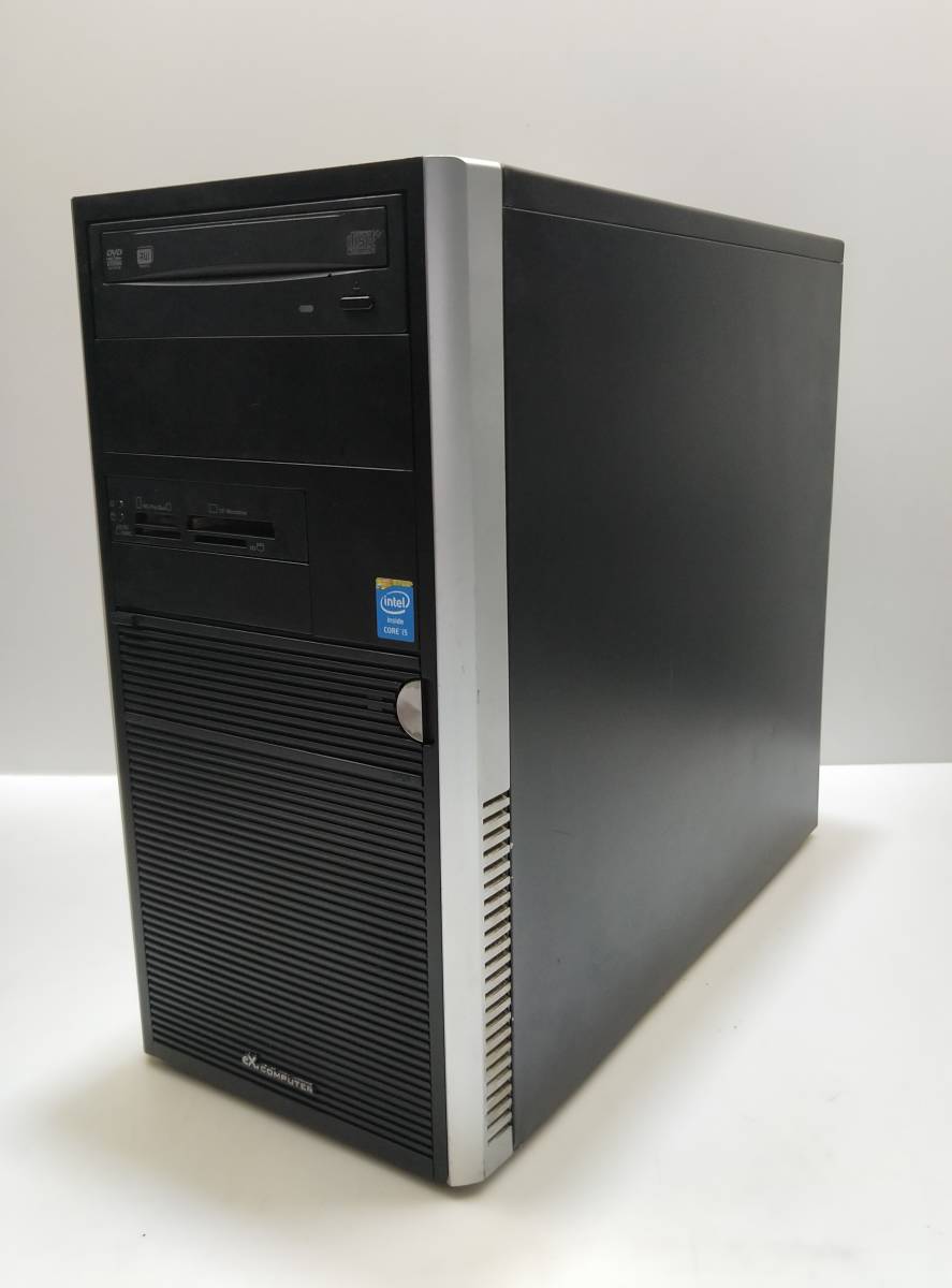 □驚速 自作PC excomputer i5-4440 3.1G x4/8GB□SSD:120GB+大
