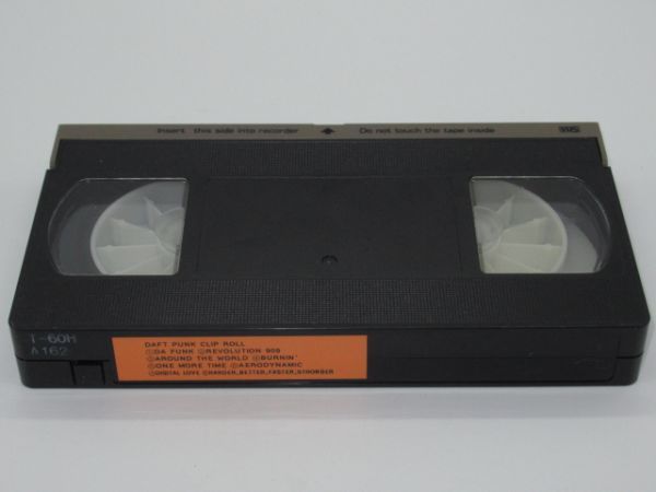E16-6 ビデオ ミュージック VHS ダフト パンク クリップ ロール DAFT PUNK CLIP ROLL パンクバンド ロック 店頭再生用 サンプル