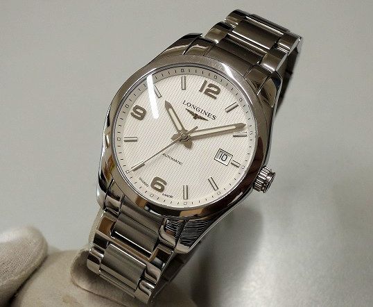 ☆1円～【美品】LONGINES コンクエスト クラシック L2.785.4 自動巻き 