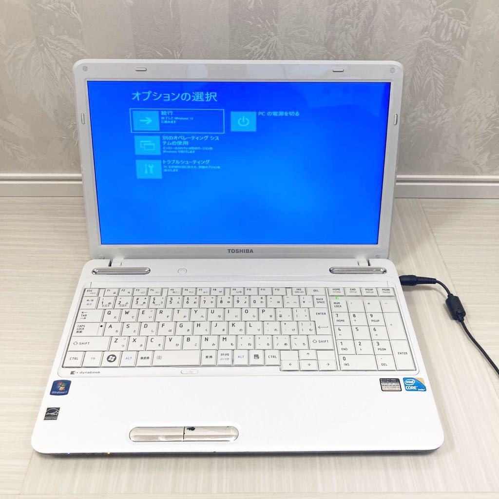 ☆ 1円 ～ TOSHIBA PAEX66MRFWH dynabook EX/66MWH Core i5 M 450 2.40
