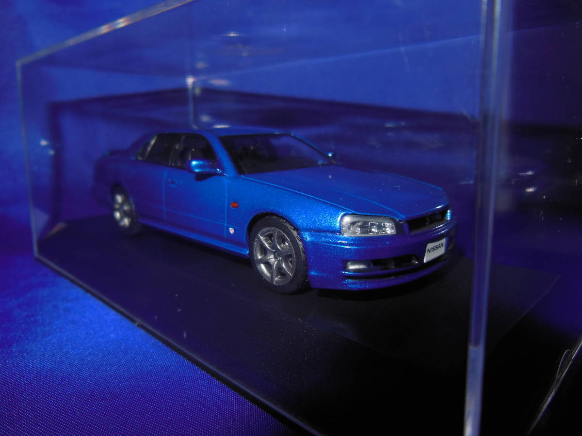 京商 1/43 日産 スカイライン 25GT ターボ ER34 ベイサイドブルー 京商