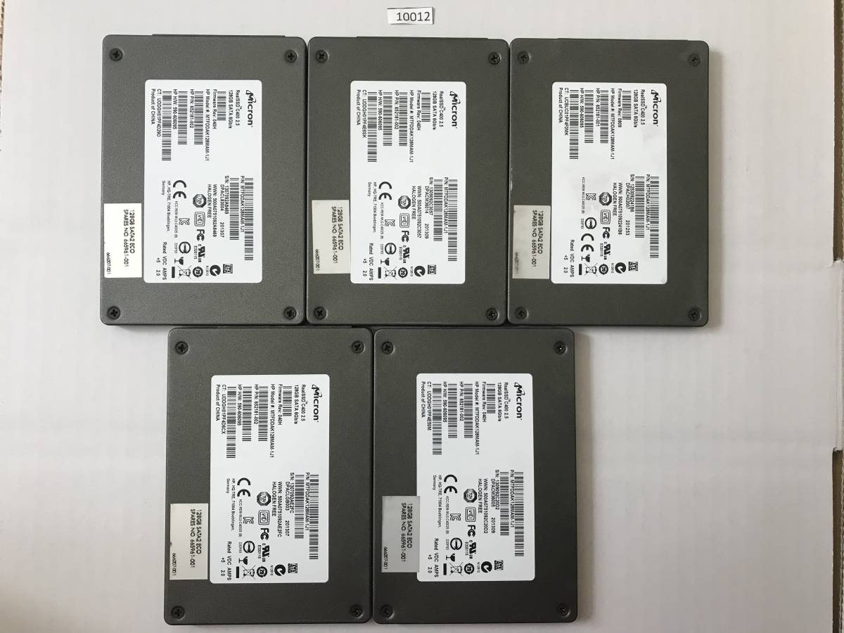 Micron SSD 128GB SATA 2.5 インチ み 保証1週間 まとめて5個セット 10012(128GB～)｜売買されたオークション情報、yahooの商品情報をアーカイブ公開 - オークファン 128GB～