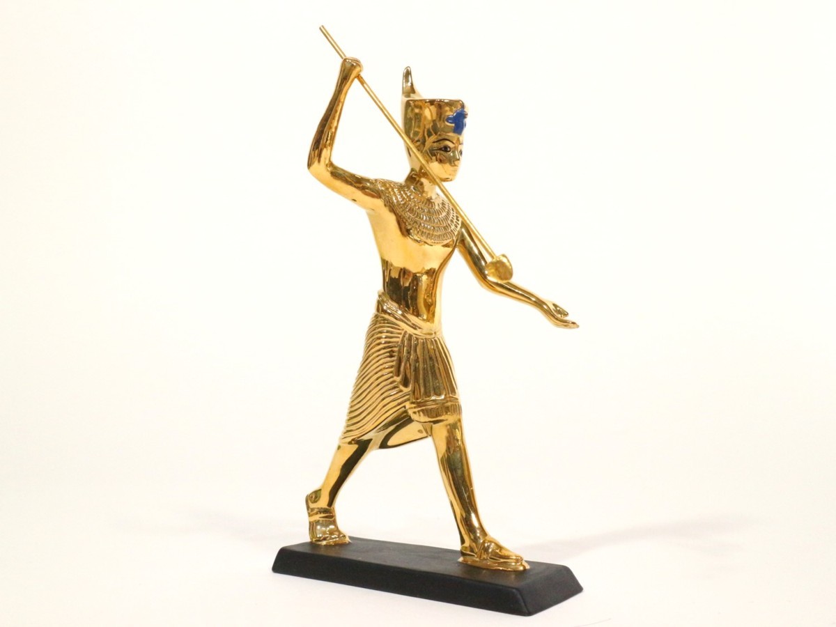 ツタンカーメンの秘宝 銛打ち像 エジプト The Franklin Mint