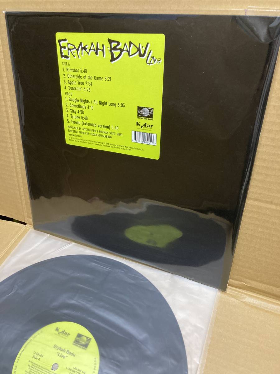 Erykah Badu Live - – | 0 Vinyl Music .com Universal LP US
