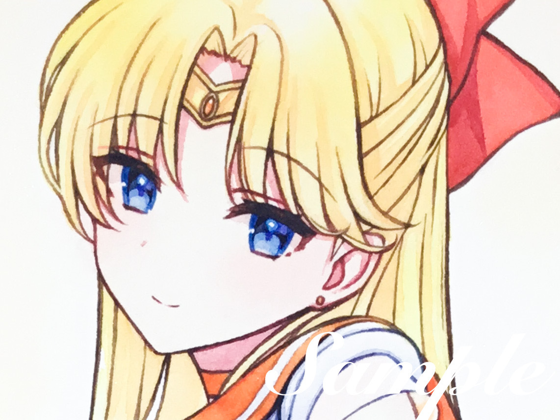 同人手描きイラスト セーラーヴィーナス 愛野美奈子 A5 手描きイラスト 売買されたオークション情報 Yahooの商品情報をアーカイブ公開 オークファン Aucfan Com