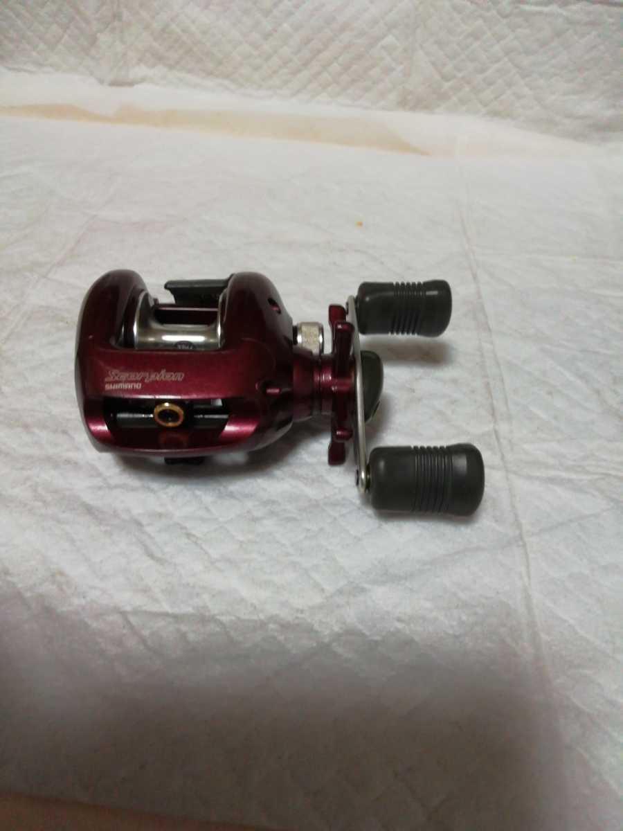 シマノ スコーピオン 1501 Scorpion ベイトリール左ハンドル SHIMANO 中古美品