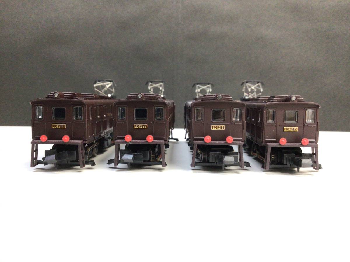 管6115)【鉄道模型】マイクロエース ED42 4重連セット 碓氷峠のアプト
