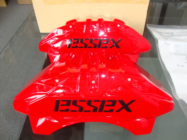 新品　未使用　ＣＲＳ　エセックス製　ハイエース　２００系　キャリパーカバー　Ｖｅｒ２　レッド　在庫処分　格安　売り切り　送料無料