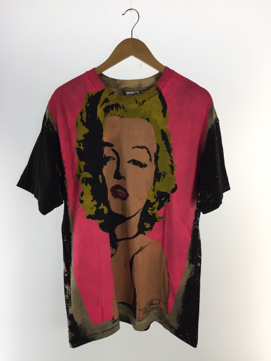 Hanes◆MOSQUITOHEAD/90s/マリリンモンローTEE/-/コットン/マルチカラー