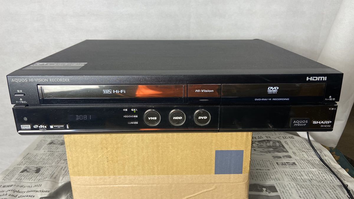 Panasonic パナソニック ☆VHS DVD レコーダー デッキ プレーヤー DMR