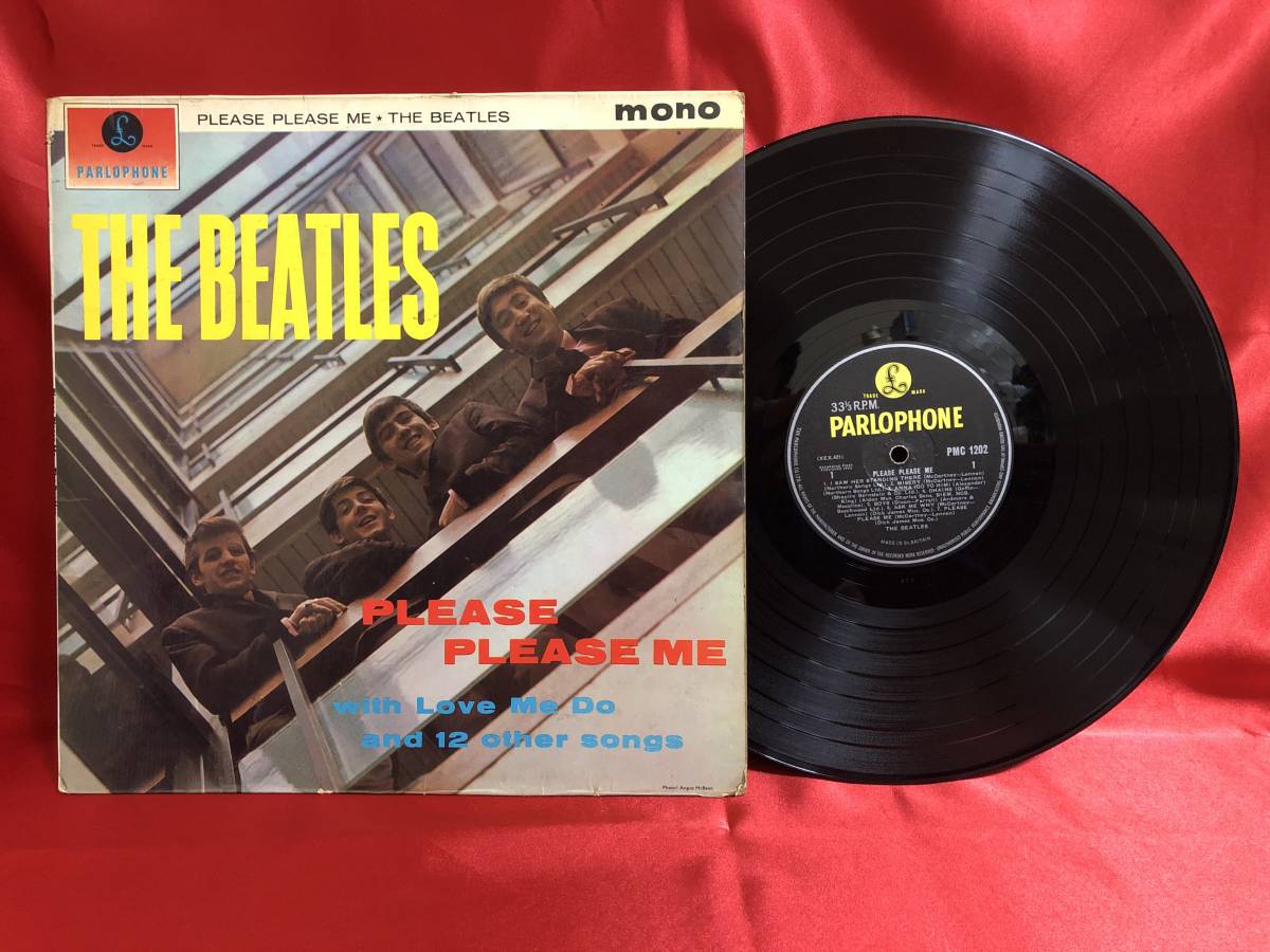 110☆英オリジナル盤☆The Beatles 【PLEASE PLEASE ME】☆PMC 1202 