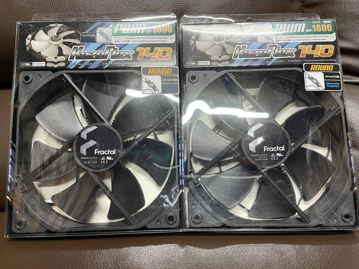 Fractal Design Dynamic X2 GP-14 Black 140mmPCケースファン  2個セット(冷却装置)｜売買されたオークション情報、yahooの商品情報をアーカイブ公開 - オークファン（aucfan.com）