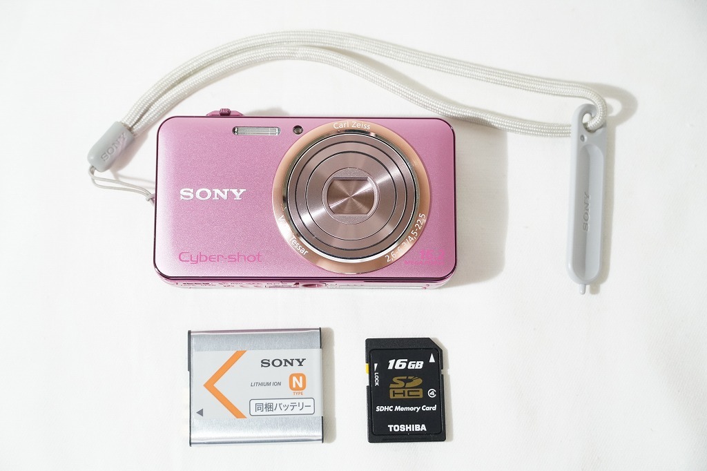 動作確認済】SONY Cyber-shot DSC-WX70 ピンク デジカメ SONY
