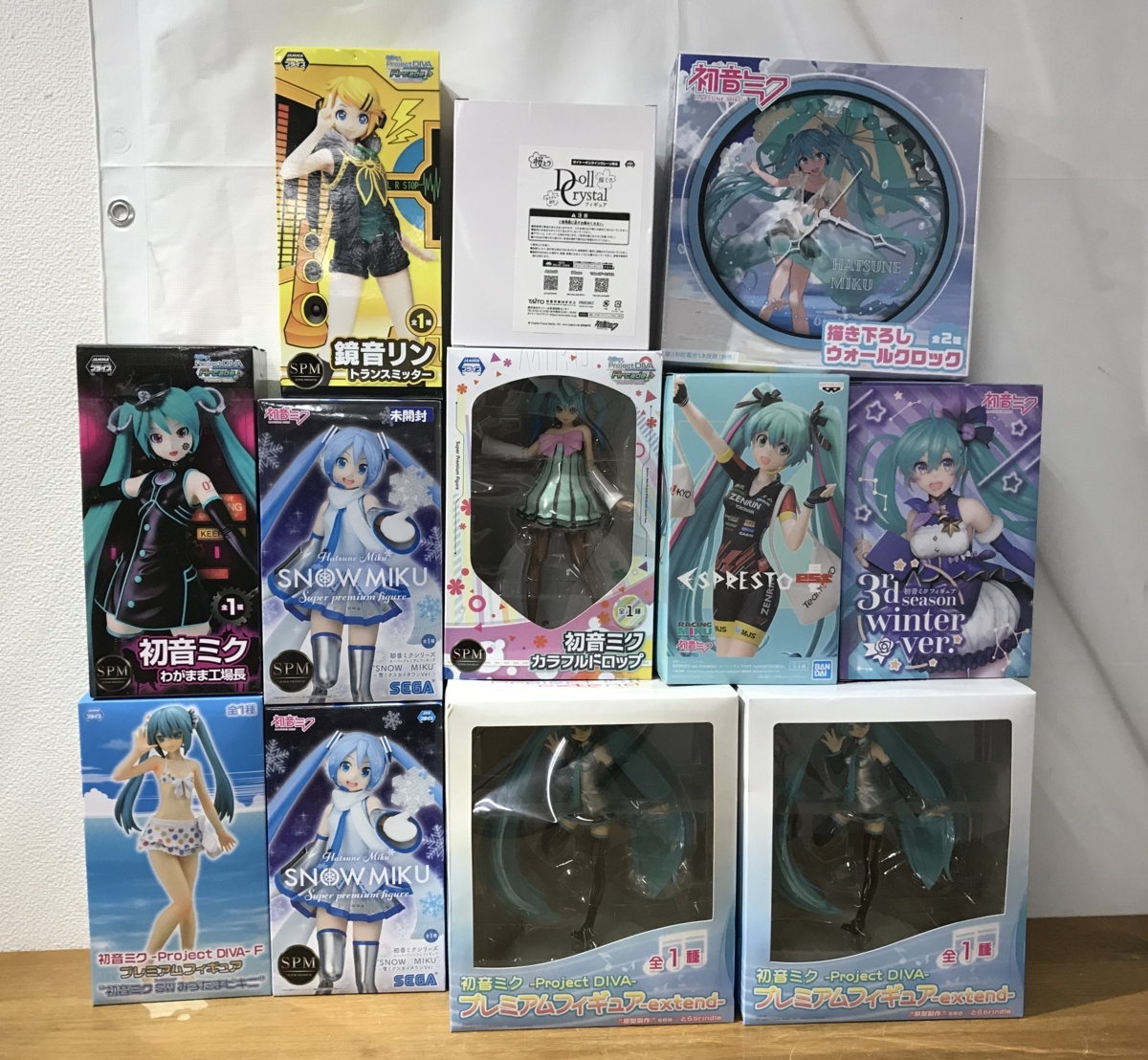初音ミク キャラクター・ボーカル・シリーズ01 フィギュア まとめ売り 