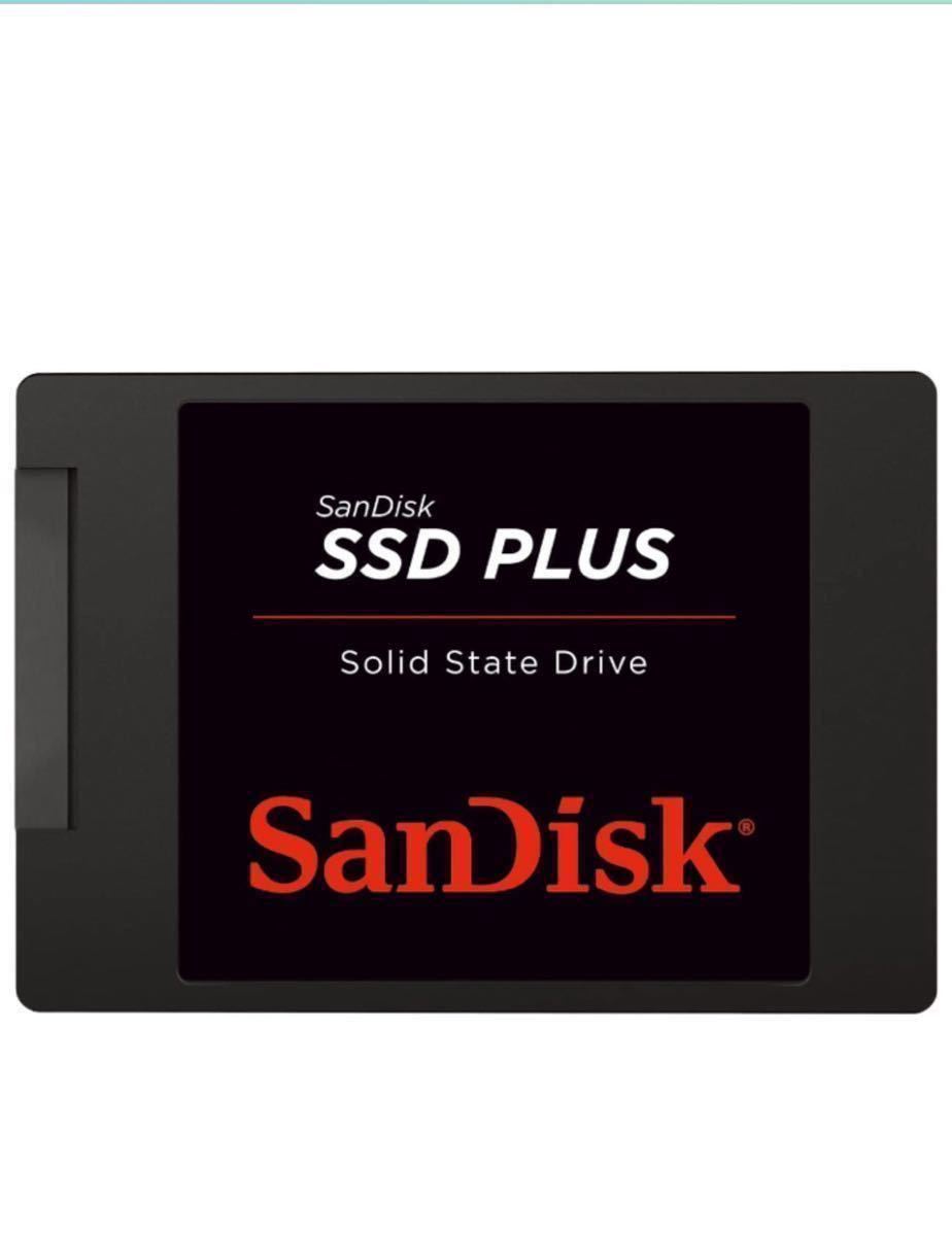SanDisk 内蔵 2.5インチ SSD / SSD Plus 1TB / SATA3.0 / SDSSDA-1T00