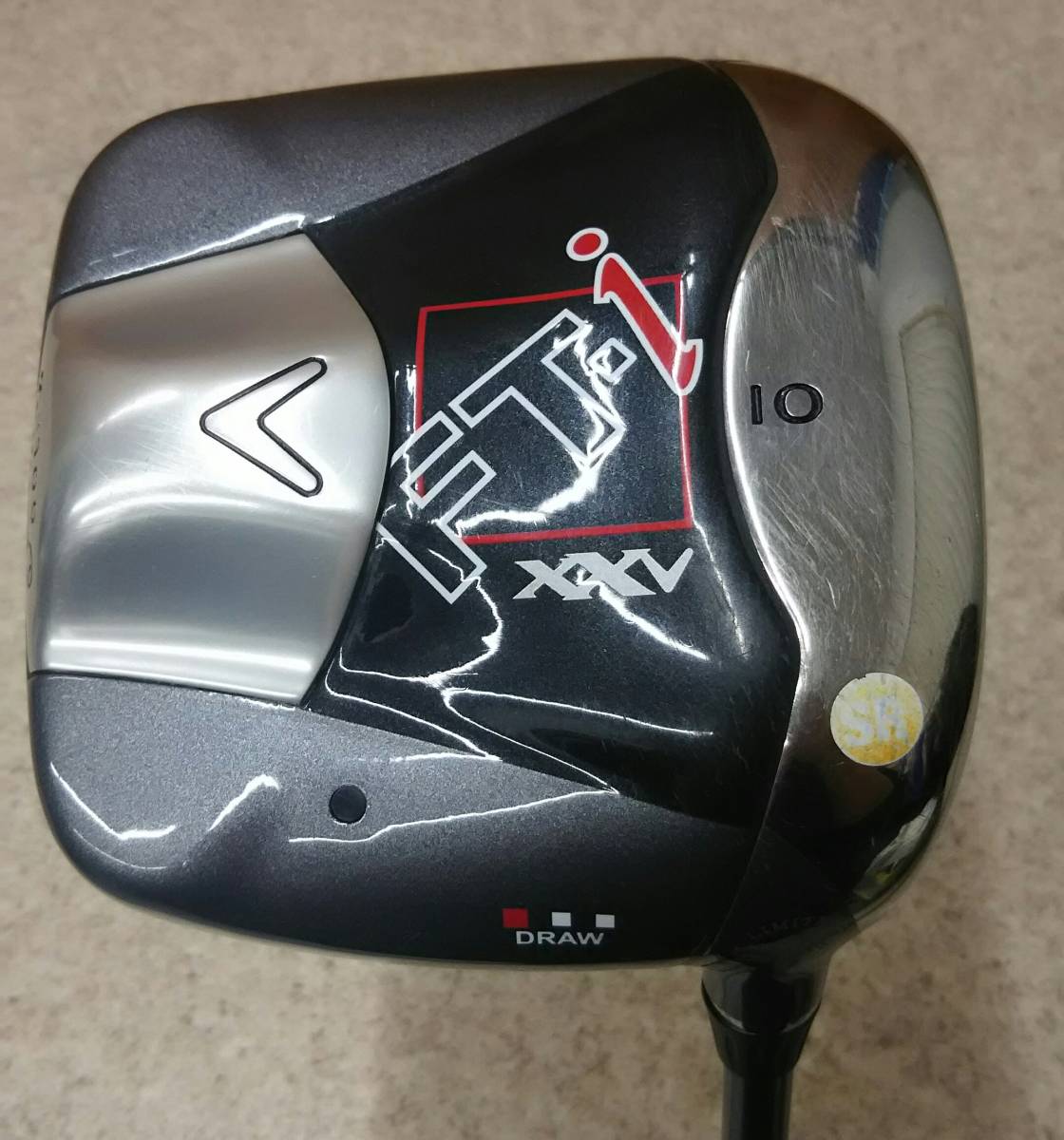 未使用品 Callaway キャロウェイ FT-i XXV 10 FLEX SR ドライバー 男性右利き