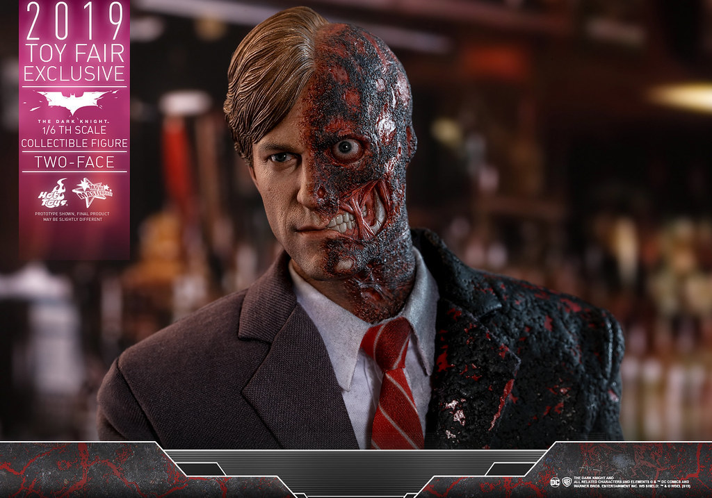 MMS546 Dark Knight ホットトイズ 1⁄6 Two The 2.0 Face ダークナイト