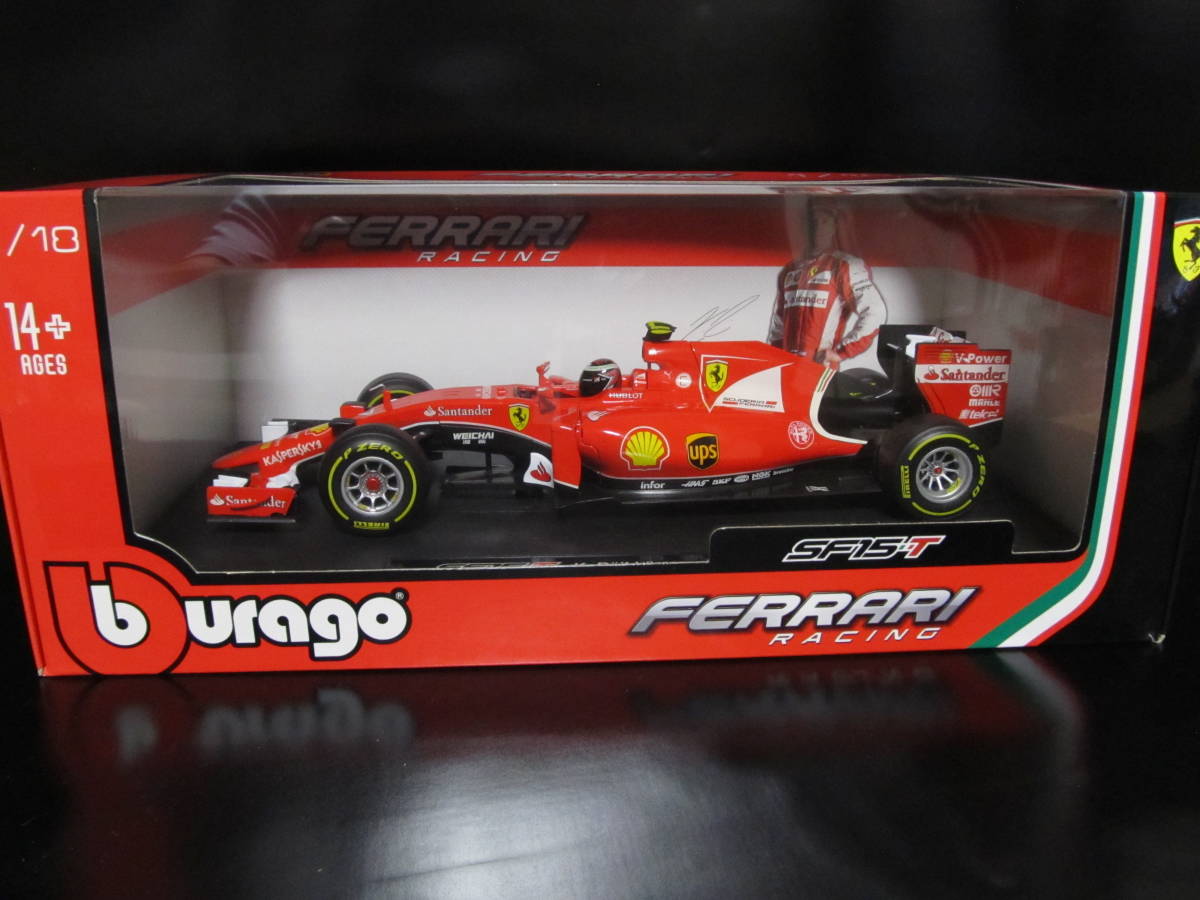 1/18 F1 2015 Ferrari SF15-T フェラーリ K.ライコネン ブラーゴ