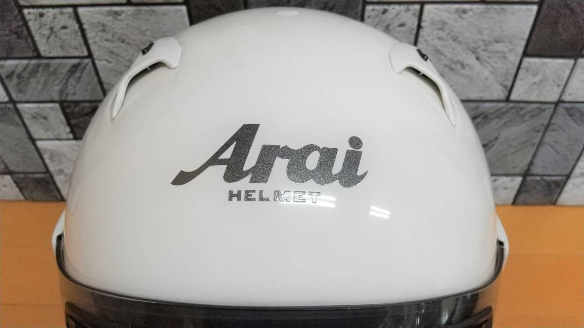 Arai SZ-F アライ ジェットヘルメット SZF WHITE 白 ヘルメット XL 