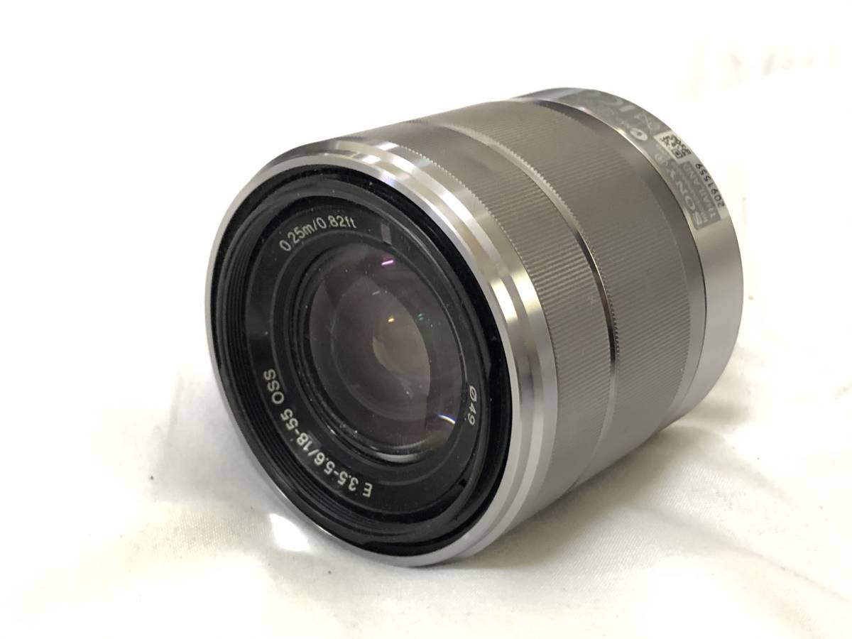 USED▽SONY/ソニー 標準ズームレンズ Eマウント/APS-C/18-55mm F3.5 