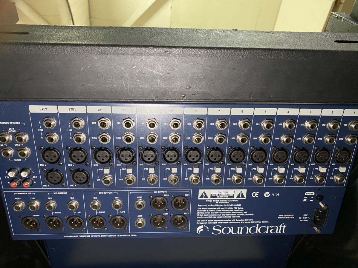 Soundcraft GB2R 12/2 アナログミキサー 【公式通販】